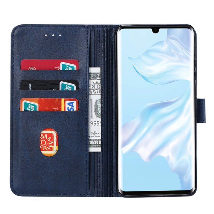 GUSSIM Knižkové puzdro pre Huawei P30 Pro - modré