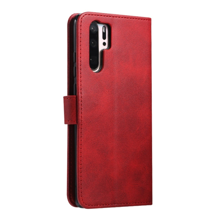GUSSIM Knižkové puzdro pre Huawei P30 Pro - červené