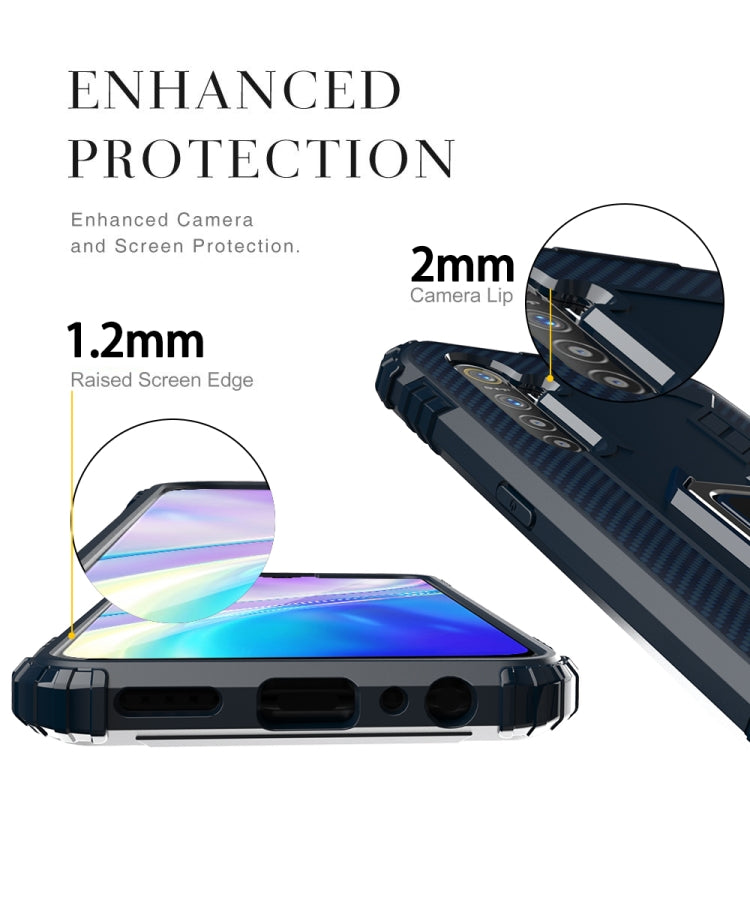 HOLDER ARMOR Tvrdený kryt pre Huawei P30 Pro - modrý
