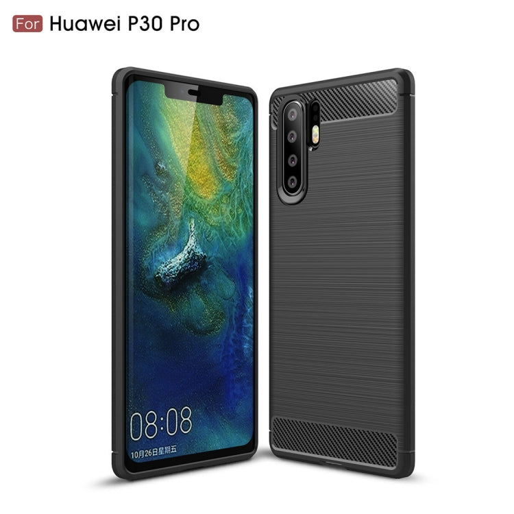 CARBON Zadný obal pre Huawei P30 Pro - čierny