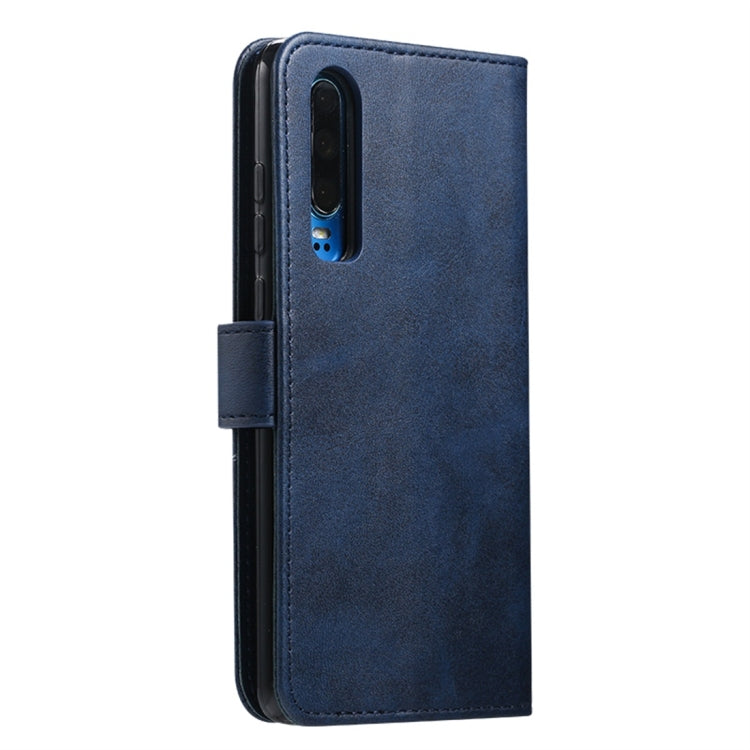 GUSSIM Knižkové puzdro pre Huawei P30 - modré