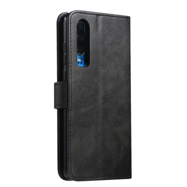 GUSSIM Knižkové puzdro pre Huawei P30 - čierne