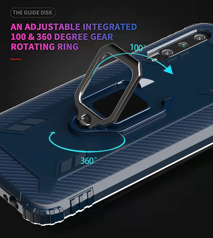 HOLDER ARMOR Tvrdený kryt pre Huawei P30 - modrý