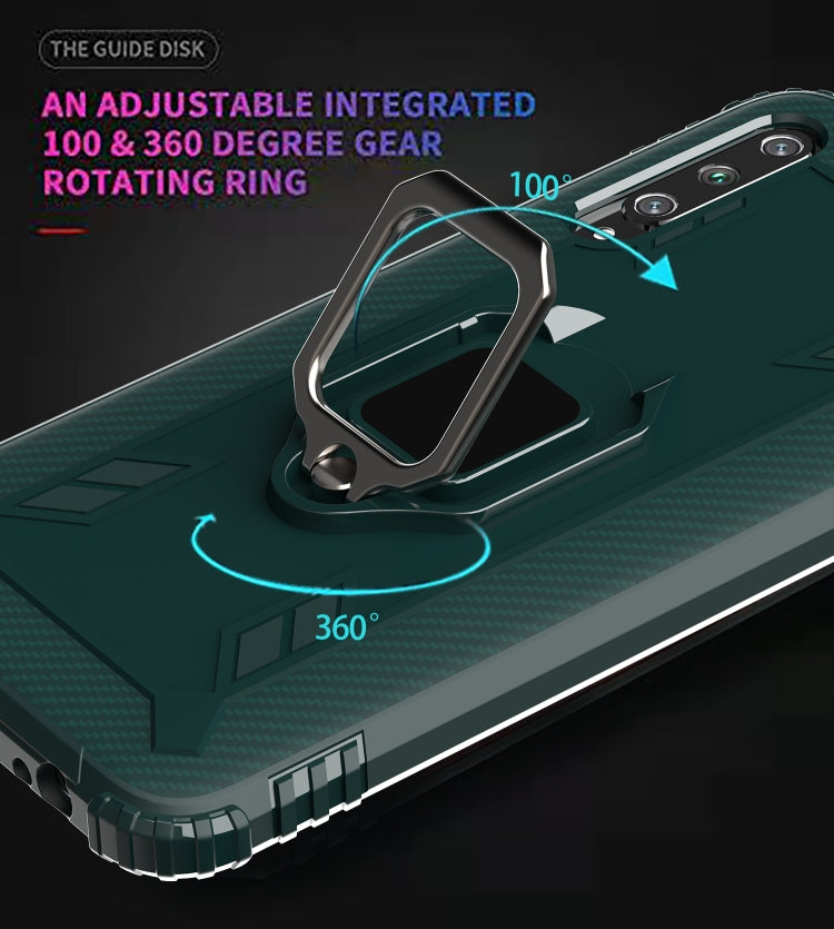 HOLDER ARMOR Tvrdený kryt pre Huawei P30 - zelený