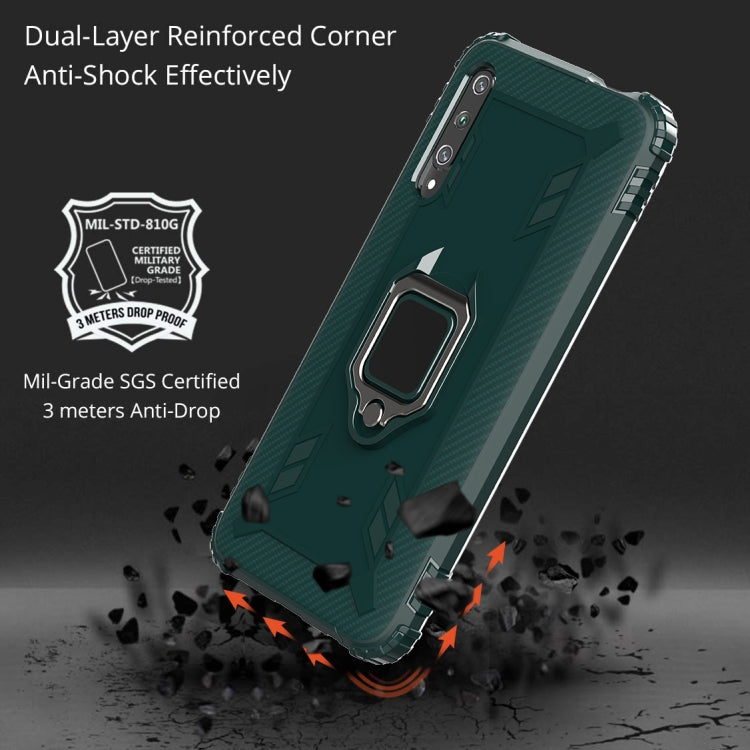 HOLDER ARMOR Tvrdený kryt pre Huawei P30 - zelený