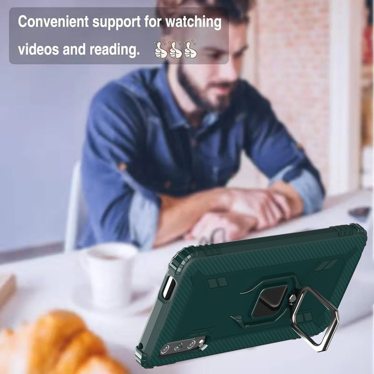 HOLDER ARMOR Tvrdený kryt pre Huawei P30 - zelený