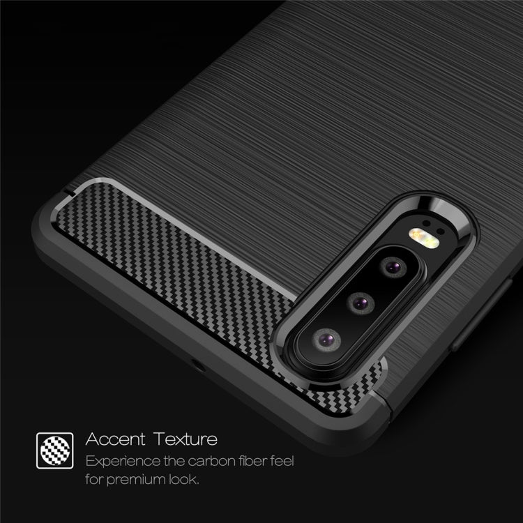 CARBON Zadný obal pre Huawei P30 - modrý
