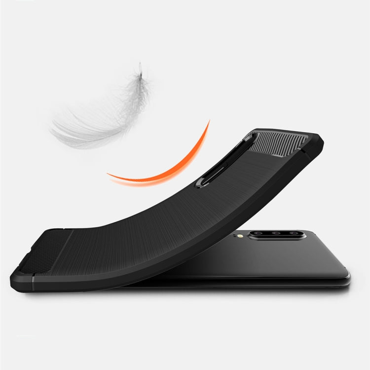 CARBON Zadný obal pre Huawei P30 - modrý