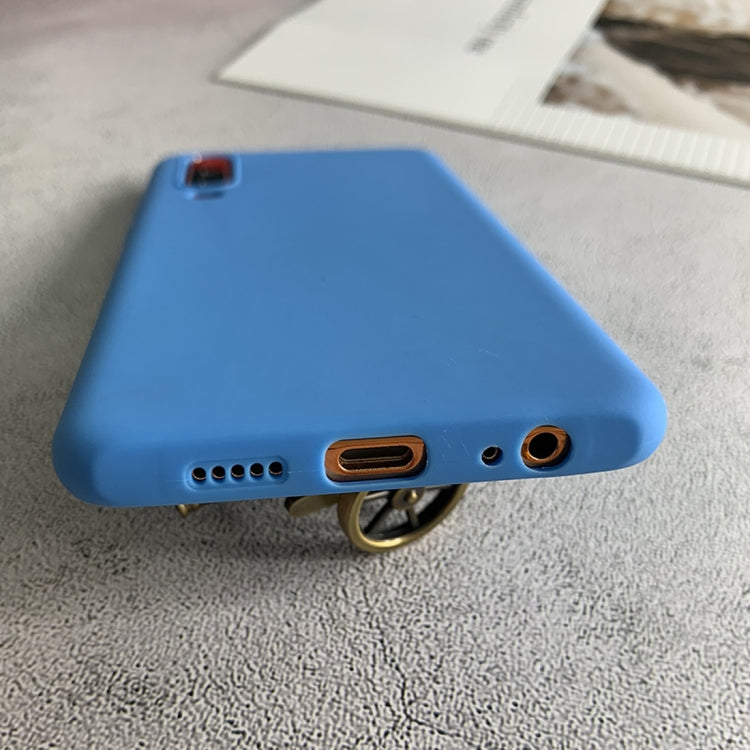 MATT Silikónový obal pre Huawei P30 - žltý