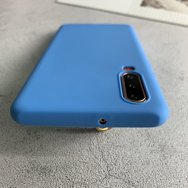 MATT Silikónový obal pre Huawei P30 - červený