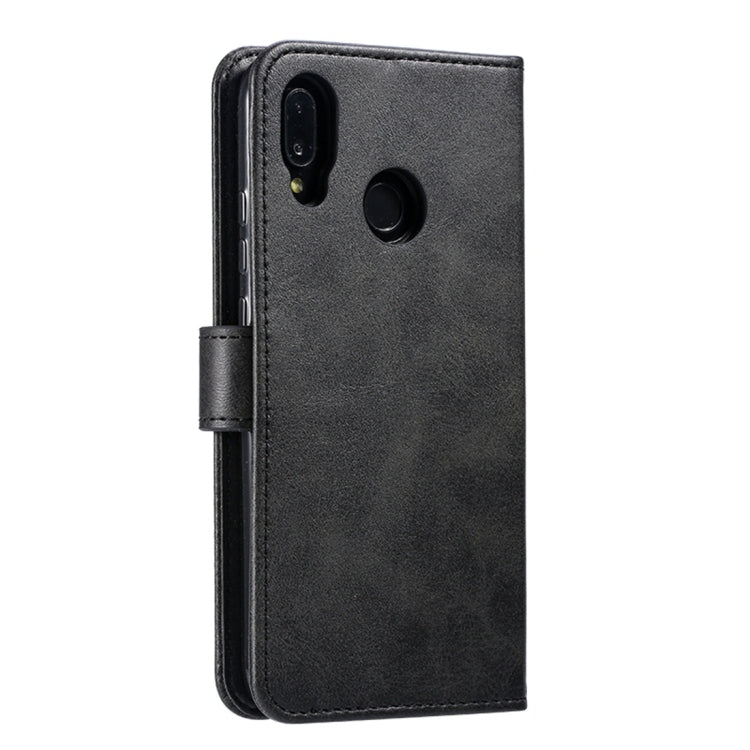 GUSSIM Knižkové puzdro pre Huawei P20 Lite - čierne