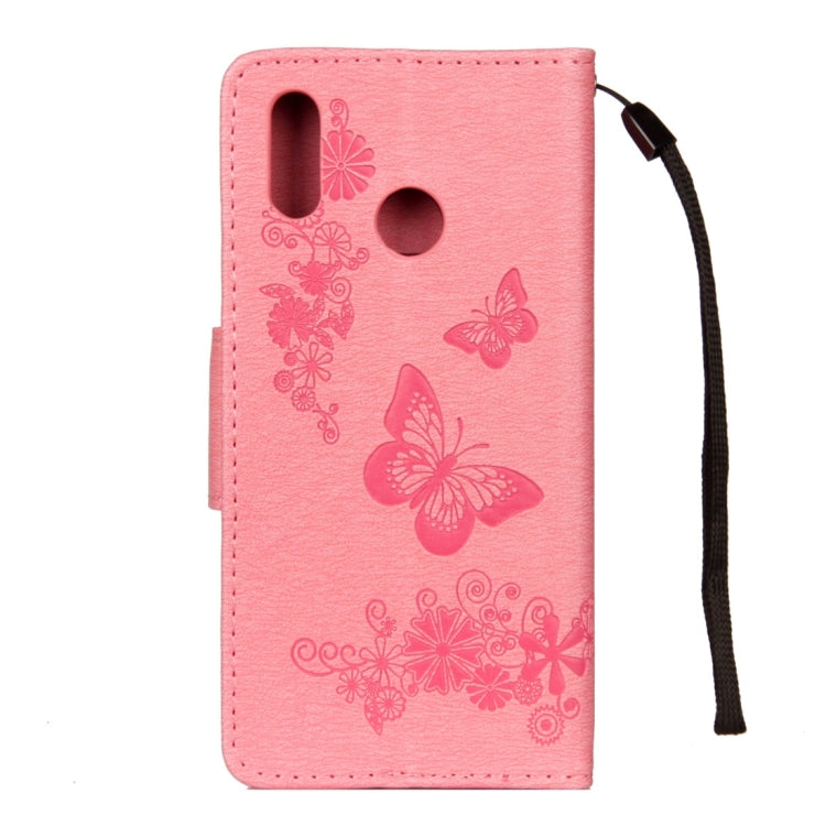 BUTTERFLY Knižkové puzdro pre Huawei P20 Lite - ružové