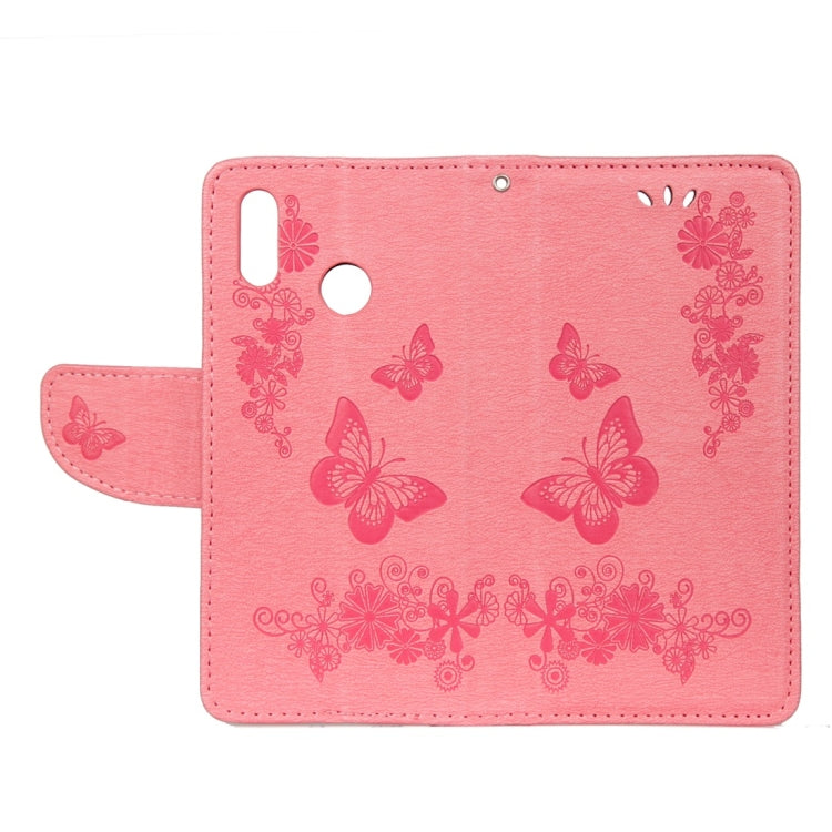 BUTTERFLY Knižkové puzdro pre Huawei P20 Lite - ružové
