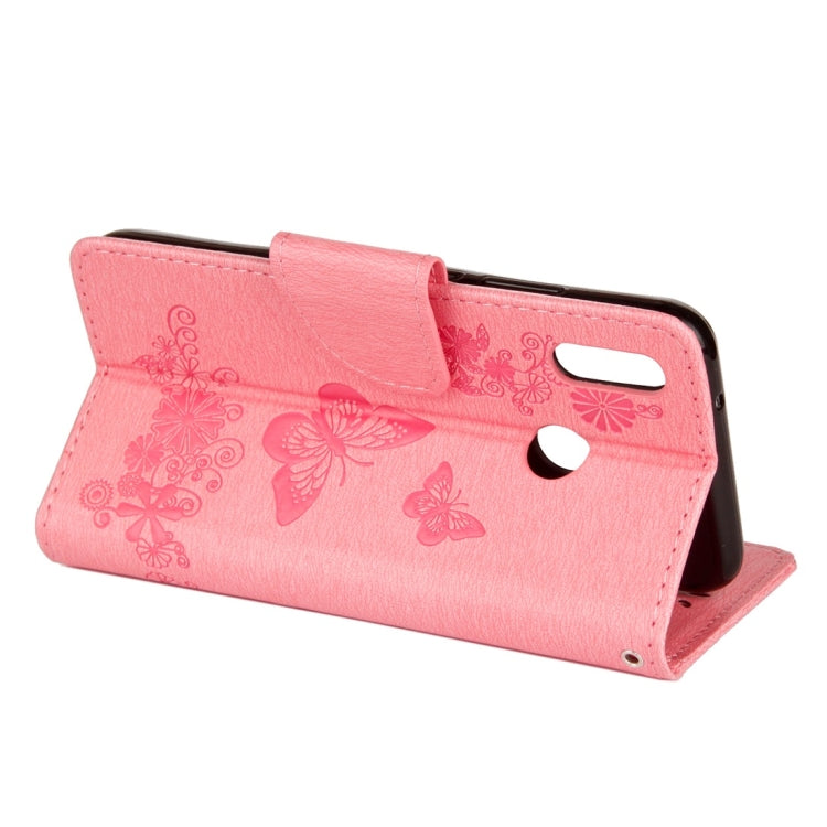 BUTTERFLY Knižkové puzdro pre Huawei P20 Lite - ružové