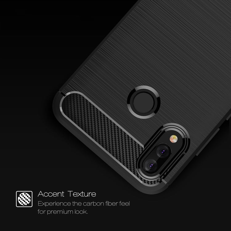 CARBON Zadný obal pre Huawei P20 Lite - modrý