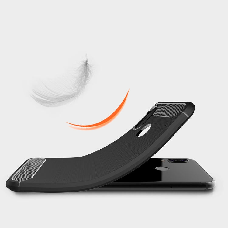 CARBON Zadný obal pre Huawei P20 Lite - modrý