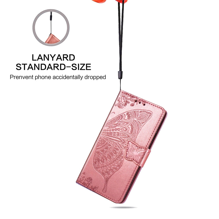 BUTTERFLY Knižkové puzdro pre Huawei P30 Lite - ružové