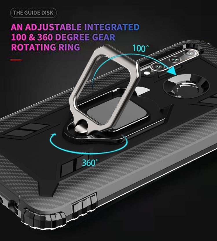 HOLDER ARMOR Tvrdený kryt pre Huawei P30 Lite - čierny