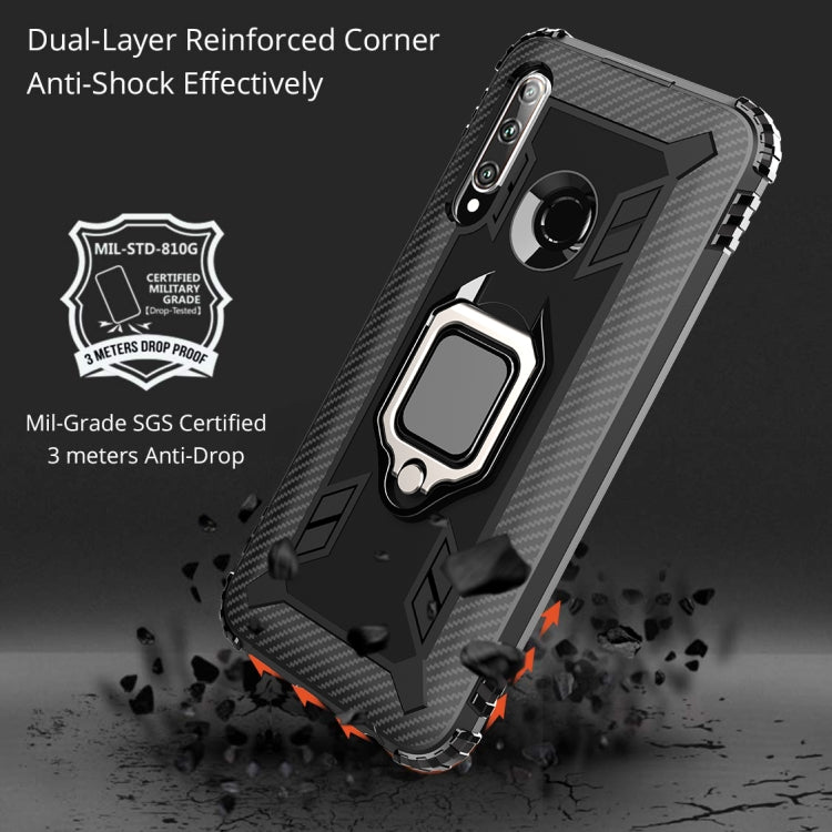 HOLDER ARMOR Tvrdený kryt pre Huawei P30 Lite - čierny