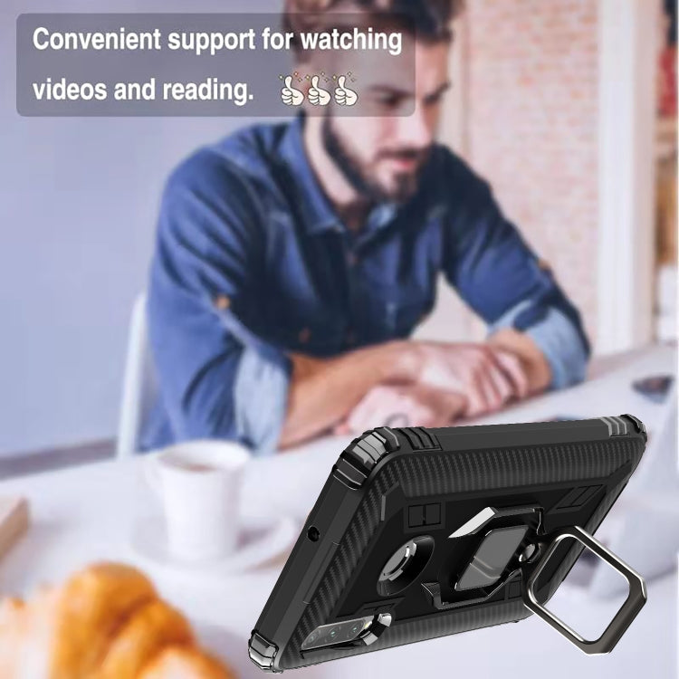 HOLDER ARMOR Tvrdený kryt pre Huawei P30 Lite - čierny