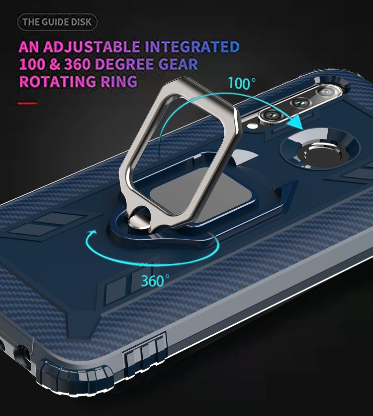 HOLDER ARMOR Tvrdený kryt pre Huawei P30 Lite - modrý