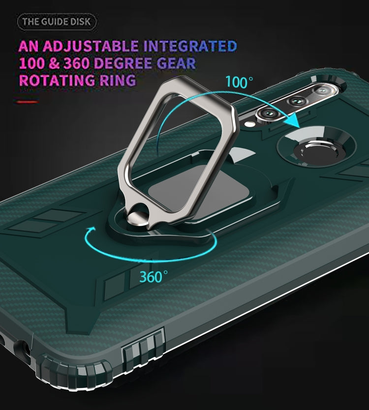 HOLDER ARMOR Tvrdený kryt pre Huawei P30 Lite - zelený