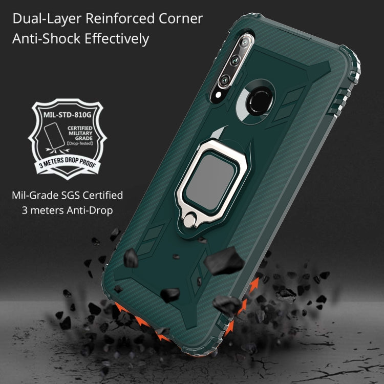 HOLDER ARMOR Tvrdený kryt pre Huawei P30 Lite - zelený