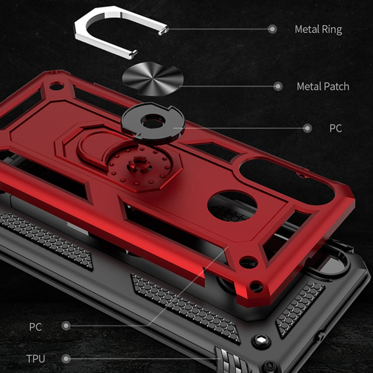 RING ARMOR Tvrdený kryt pre Huawei P30 Lite - čierny