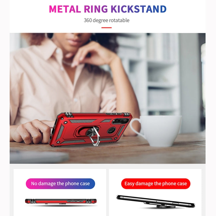 RING ARMOR Tvrdený kryt pre Huawei P30 Lite - čierny