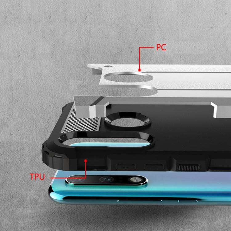 HYBRID ARMOR Tvrdený kryt pre Huawei P30 Lite - zlatý
