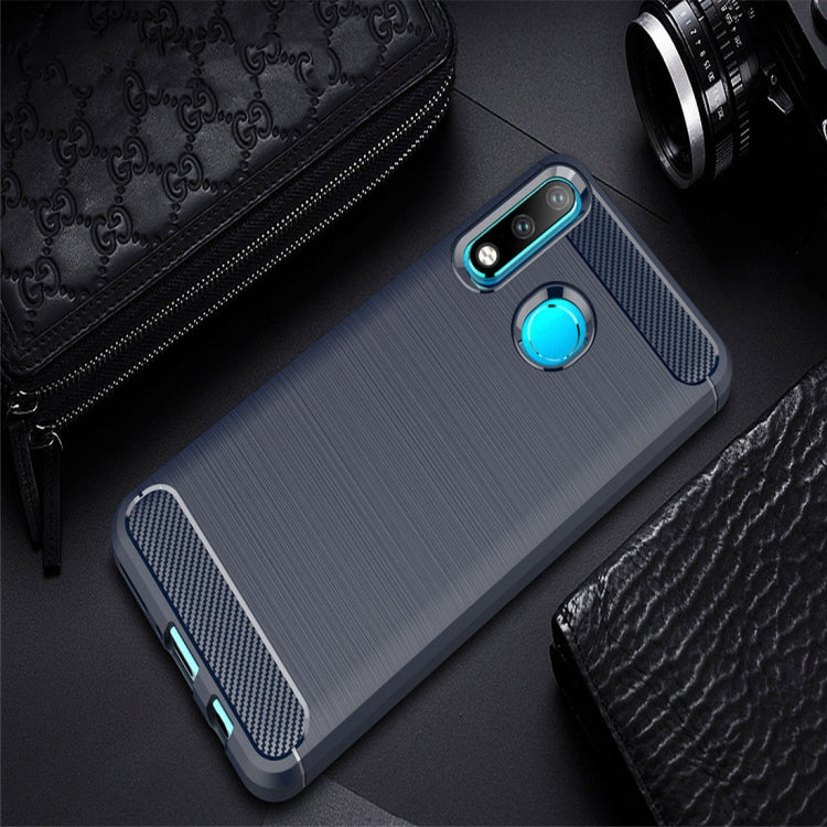 CARBON Zadný obal pre Huawei P30 Lite - modrý
