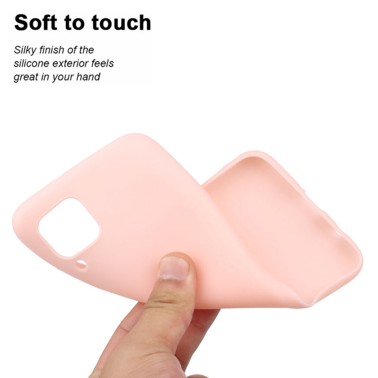 MATT Silikónový obal pre Huawei P40 Lite - ružový