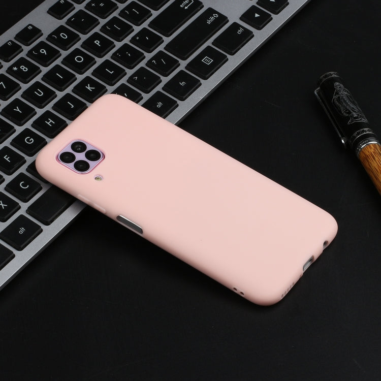 MATT Silikónový obal pre Huawei P40 Lite - ružový