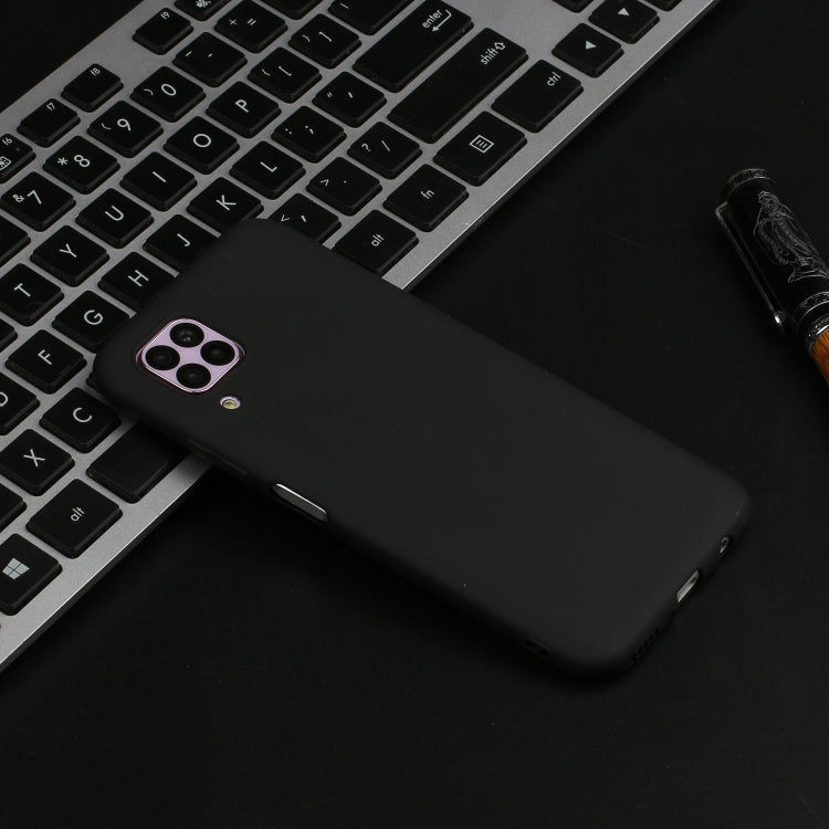 MATT Silikónový obal pre Huawei P40 Lite - čierny