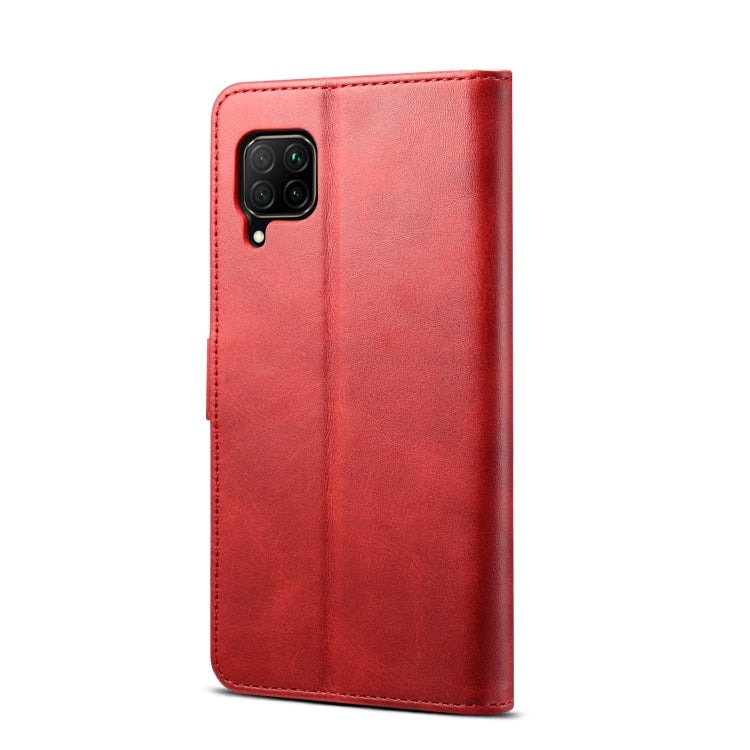 GUSSIM Knižkové puzdro pre Huawei P40 Lite - červené