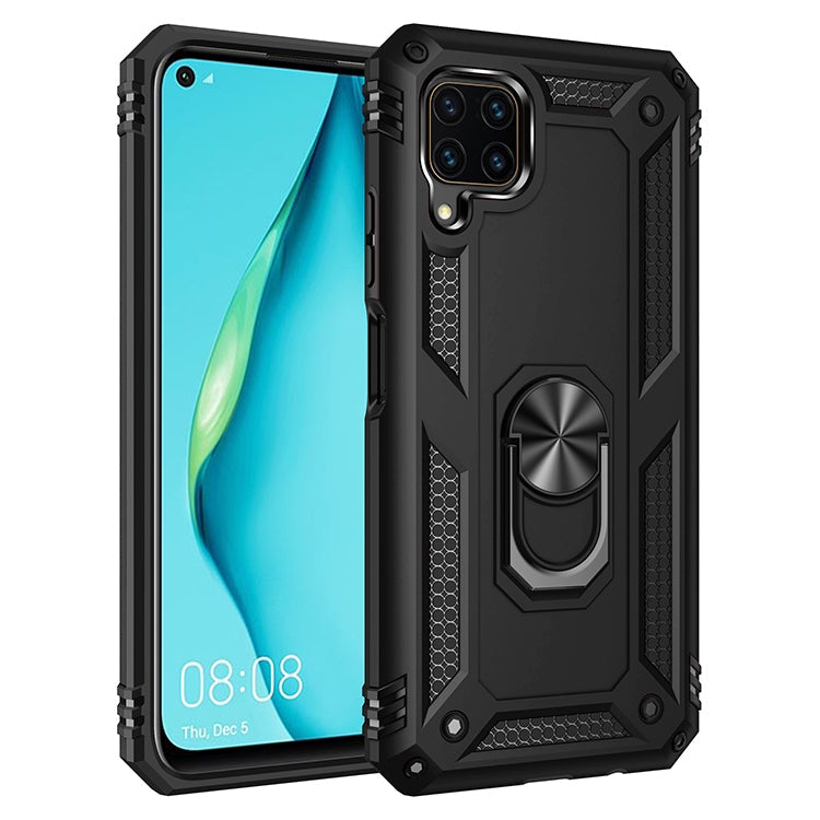 RING ARMOR Tvrdený kryt pre Huawei P40 Lite - čierny