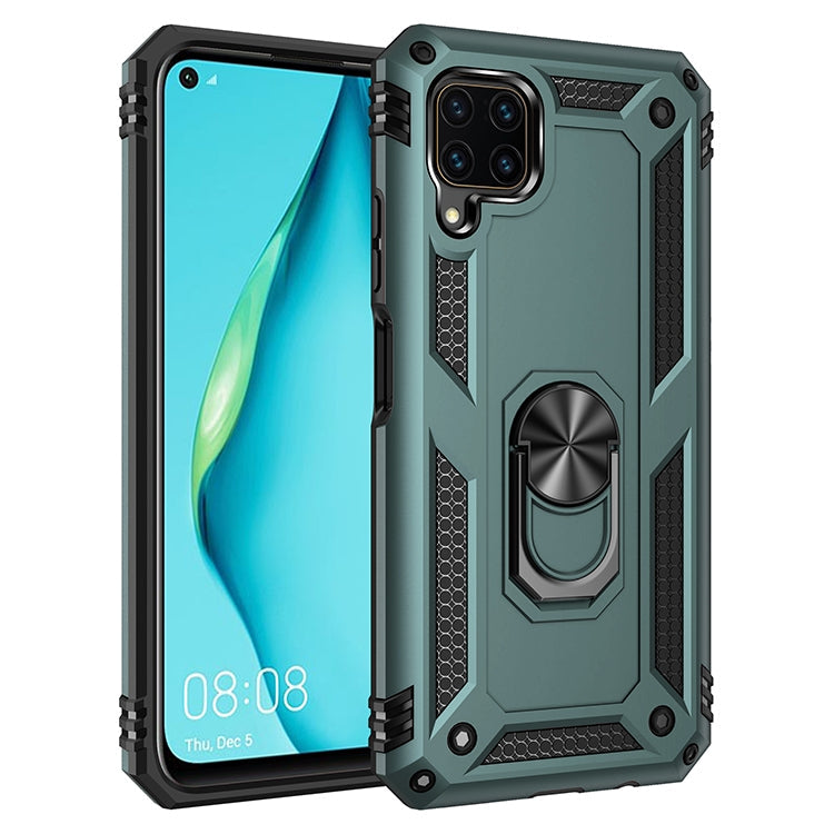 RING ARMOR Tvrdený kryt pre Huawei P40 Lite - zelený