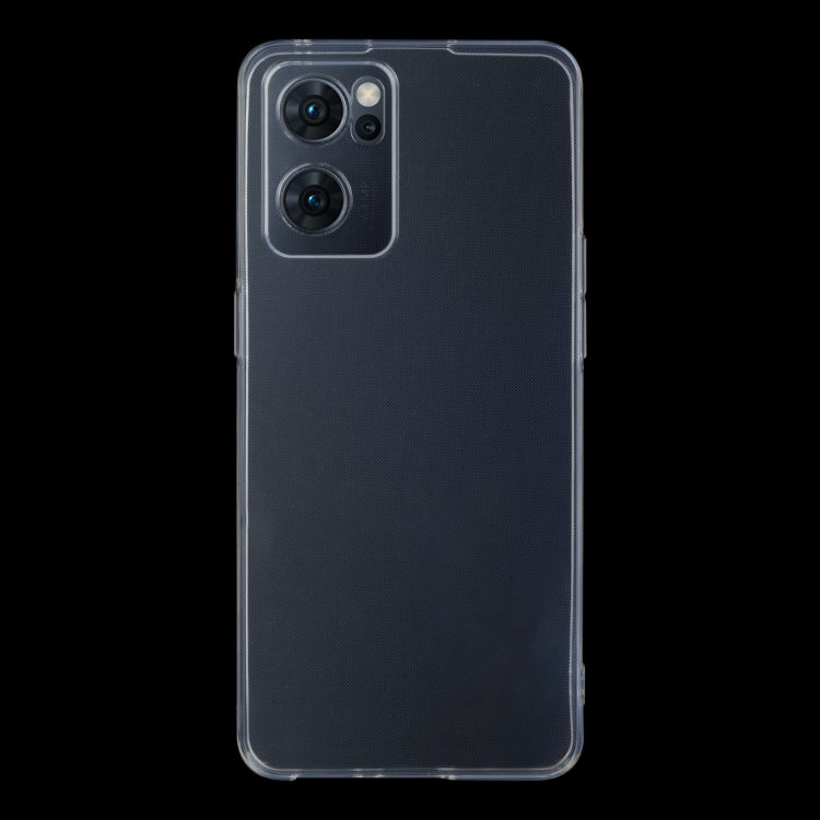 Silikónový kryt na Oppo Reno 7 Lite 5G – priesvitný