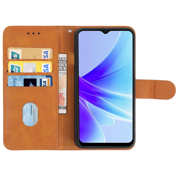Knižkové puzdro na Oppo A57s 4G – Solid, hnedé
