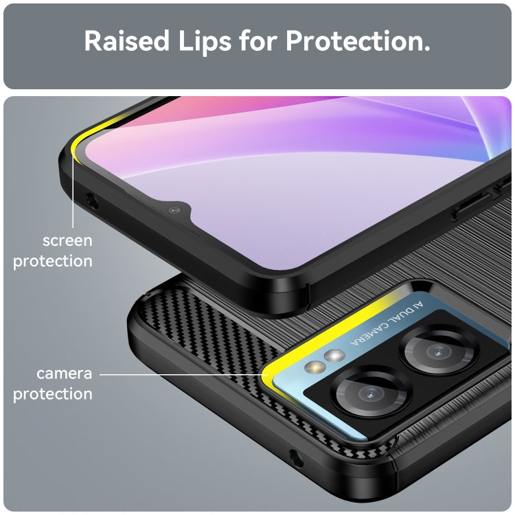 Ochranný kryt na Oppo A57s 4G – Carbon, čierný
