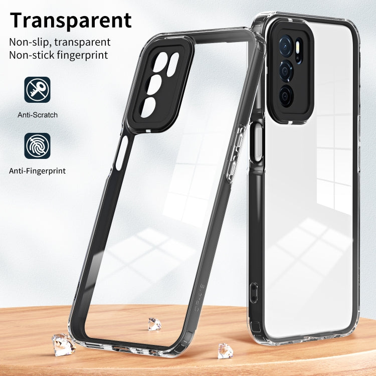 Ochranný kryt na OPPO A16 / A16s – Frame, čierný