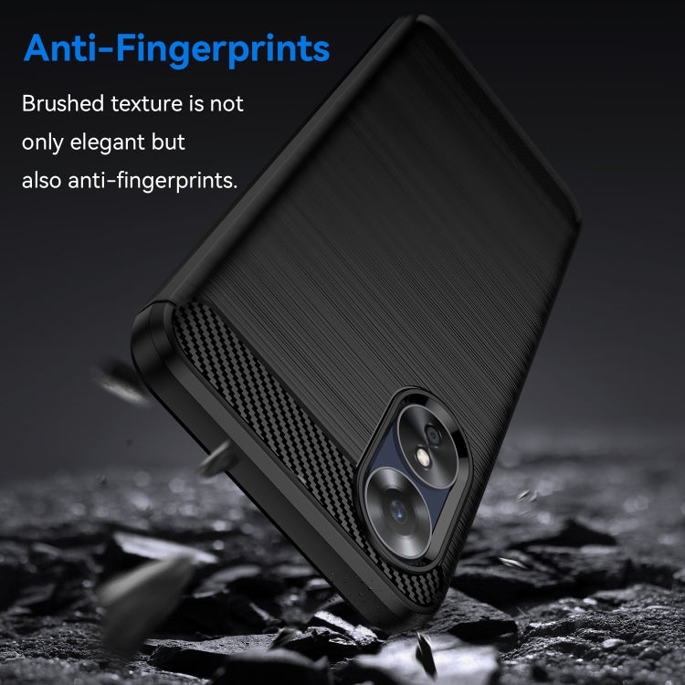 Ochranný kryt na Oppo A17 – Carbon, čierný