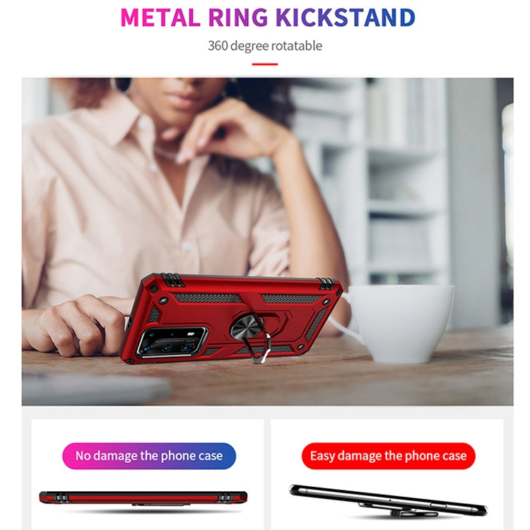 RING ARMOR Tvrdený kryt pre Huawei P40 Pro - modrý