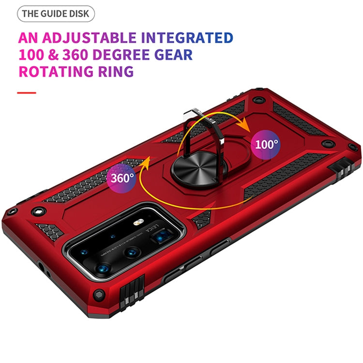 RING ARMOR Tvrdený kryt pre Huawei P40 Pro - modrý