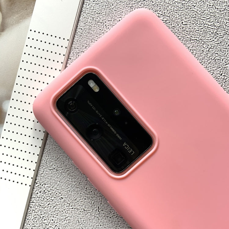MATT Silikónový obal pre Huawei P40 Pro - čierny