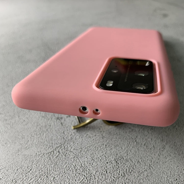 MATT Silikónový obal pre Huawei P40 Pro - čierny