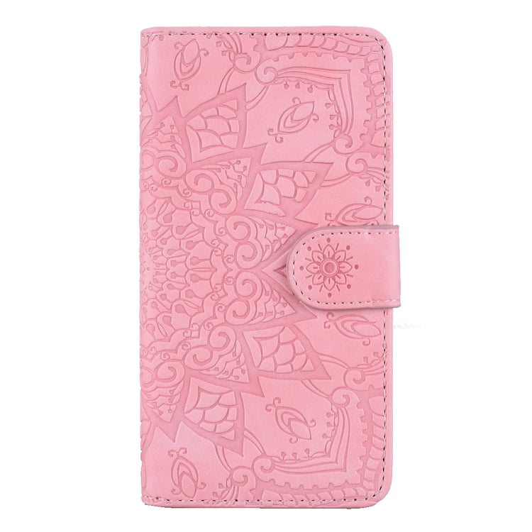 FLOWER Knižkové puzdro pre Huawei Nova 5T / Honor 20 - ružové