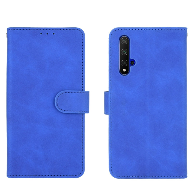 SOLID Knižkové puzdro pre Huawei Nova 5T / Honor 20 - modré