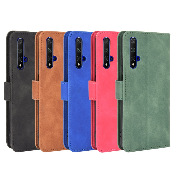 SOLID Knižkové puzdro pre Huawei Nova 5T / Honor 20 - modré