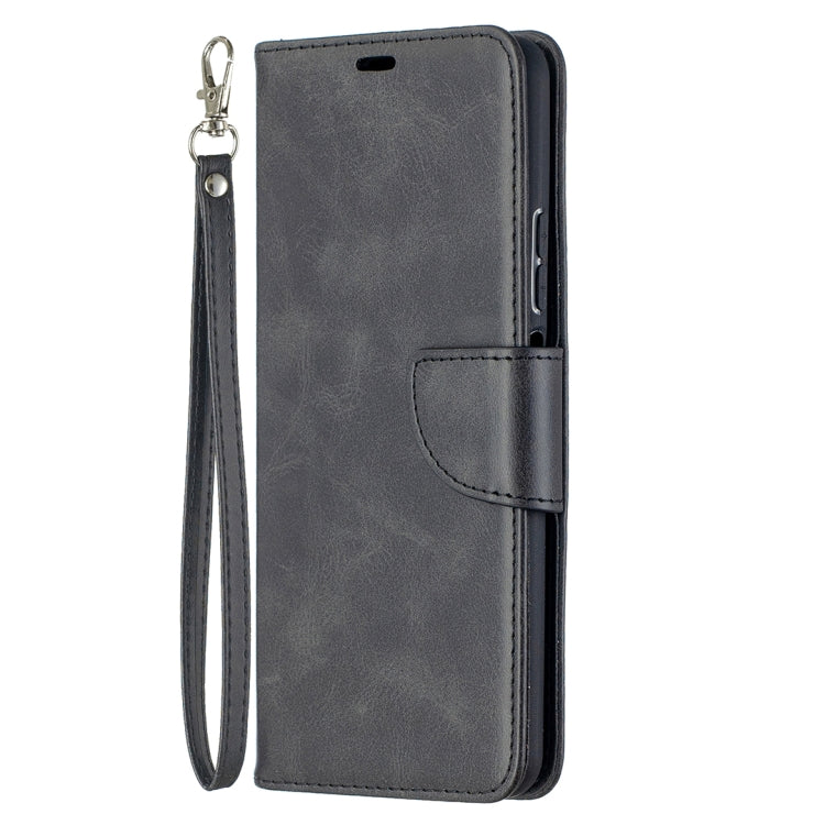 LAMBSKIN Knižkové puzdro pre Huawei P Smart 2021 - čierne
